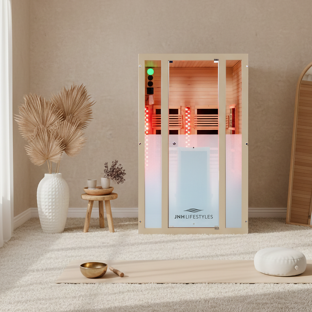 Arki Duo 170°F 2-Person Red Light Therapy Dual-Therapy Sauna Suite