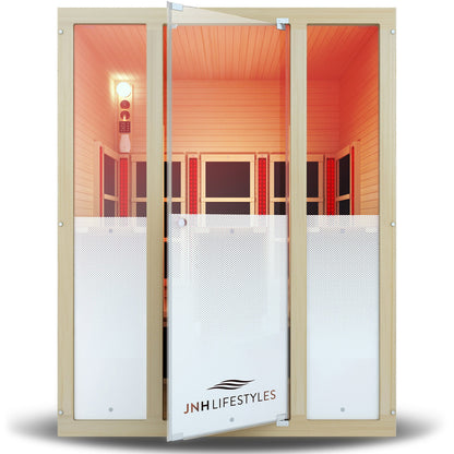 Arki Trio 170°F 3-Person Red Light Therapy Dual-Therapy Sauna Suite